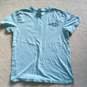 Men’s blue reel life t-shirt